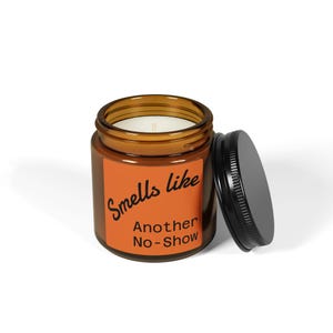 Smells Like Another No-Show Candle | Scented Soy in Amber Jar image 2