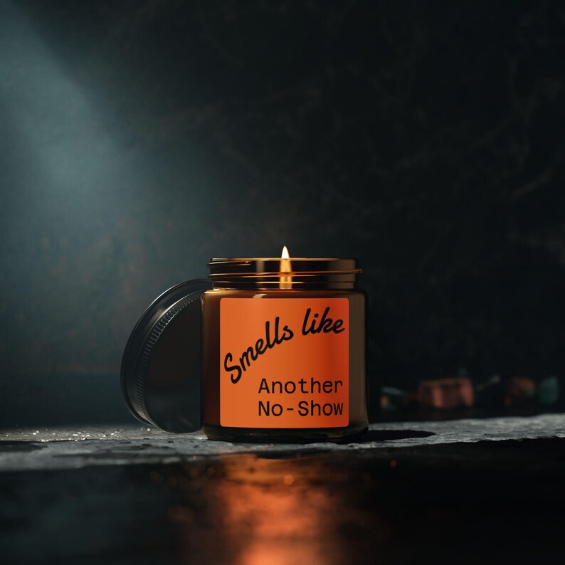 Smells Like Another No-Show Candle | Scented Soy in Amber Jar image 5