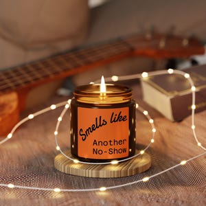 Smells Like Another No-Show Candle | Scented Soy in Amber Jar image 3