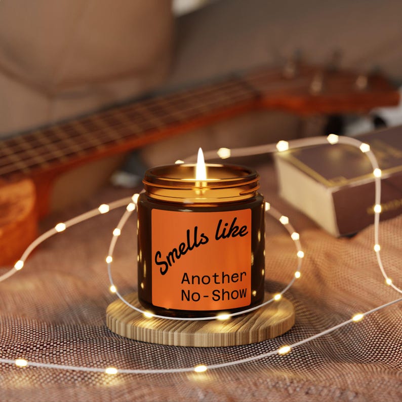 Smells Like Another No-Show Candle | Scented Soy in Amber Jar image 3