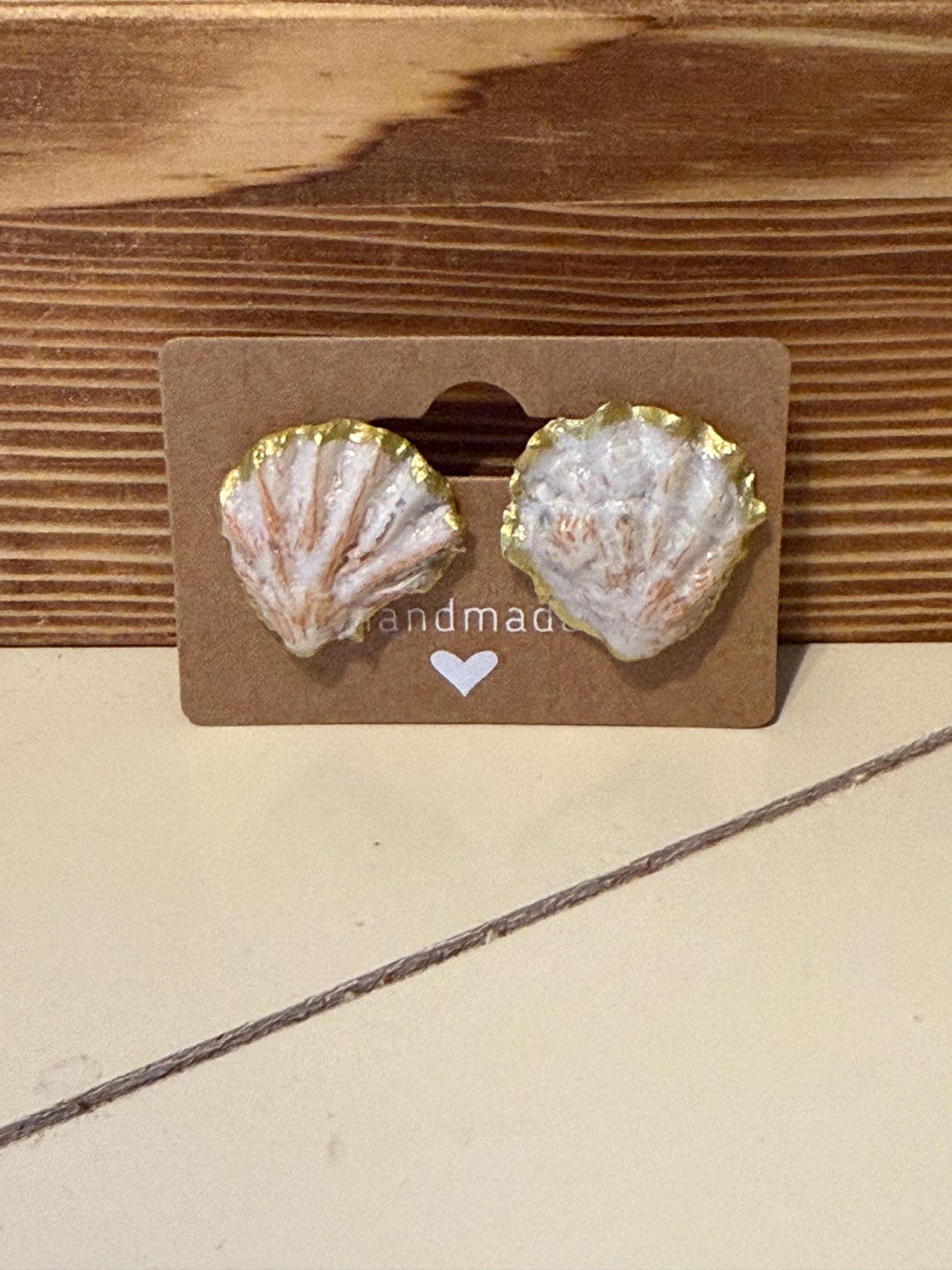 Siesta Key Kittens Paw Shell Studs - Etsy