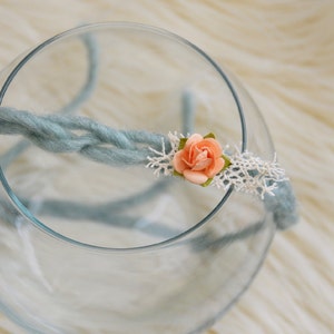 Newborn Headband, Tieback headband, Newborn photo prop, Baby photo prop, Newborn halo, Baby headband, baby photo prop