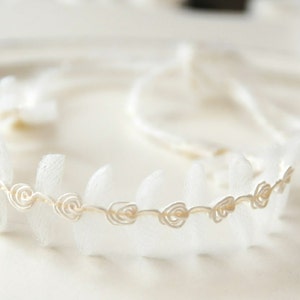 Newborn Headband Tieback headband Newborn photo prop Baby photo prop Eco headband Baby headband