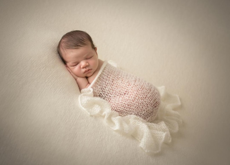 Newborn Wrap Set 13 Colors Knitted Newborn Hat and Wrap Etsy