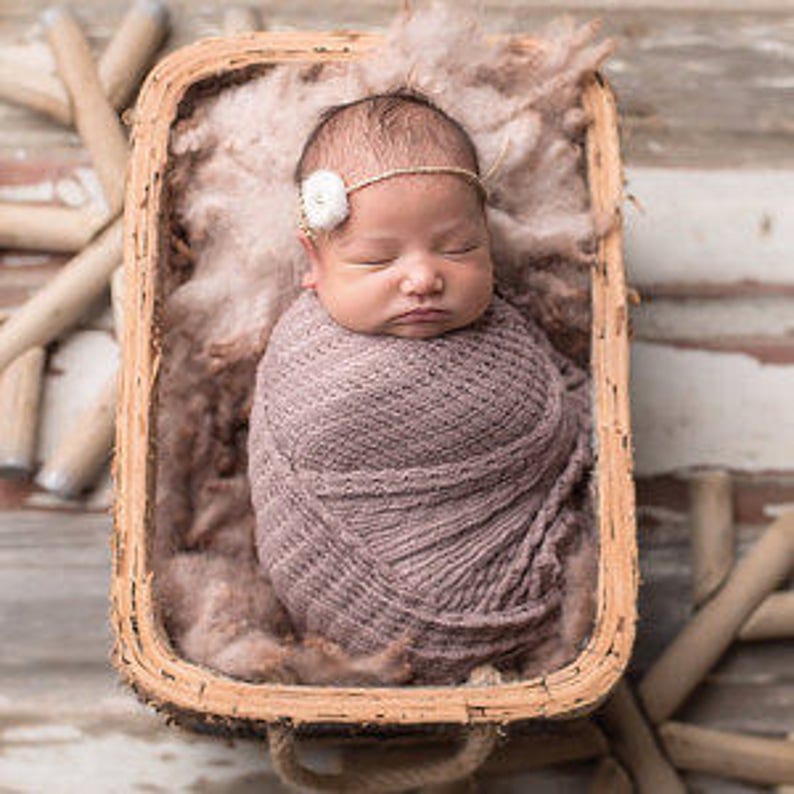 Newborn Headband Newborn Photo Prop Baby Photo Prop Eco Etsy