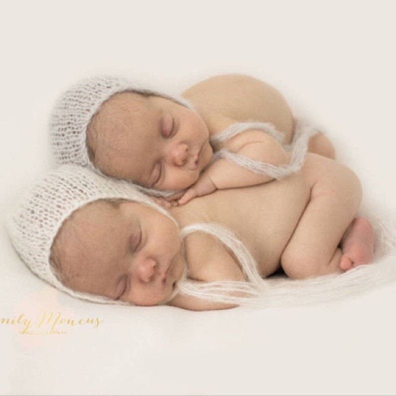 SALE-Newborn hat Newborn knitted hat Newborn bonnet newborn photography prop 13 colors newborn prop bonnet