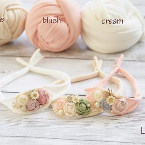 Newborn headband, Newborn photo prop, Newborn Wrap Set, Wrap and headband, newborn girl, newborn props, Mauve newborn wrap