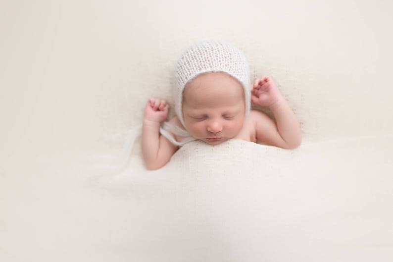 SALE-Newborn hat Newborn knitted hat Newborn bonnet newborn photography prop 13 colors newborn prop bonnet
