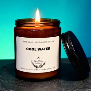 Masculine Scent Candle | Gift for Him I Natural Soy Wax