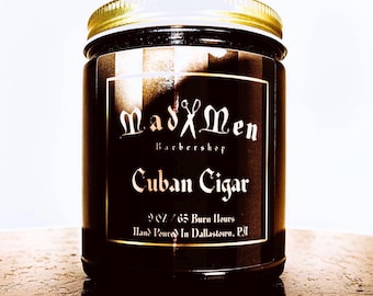 Men’s Wooden Wick Candles.
