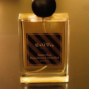 Humidor Haze Cologne: Warm Tobacco & Citrus Wood (3.4 oz) image 7