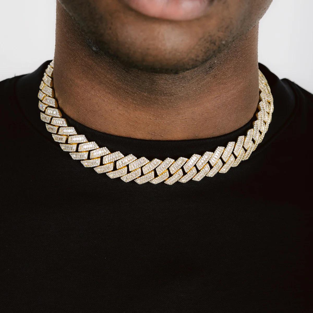 19mm Cuban Link Iced Out - Etsy
