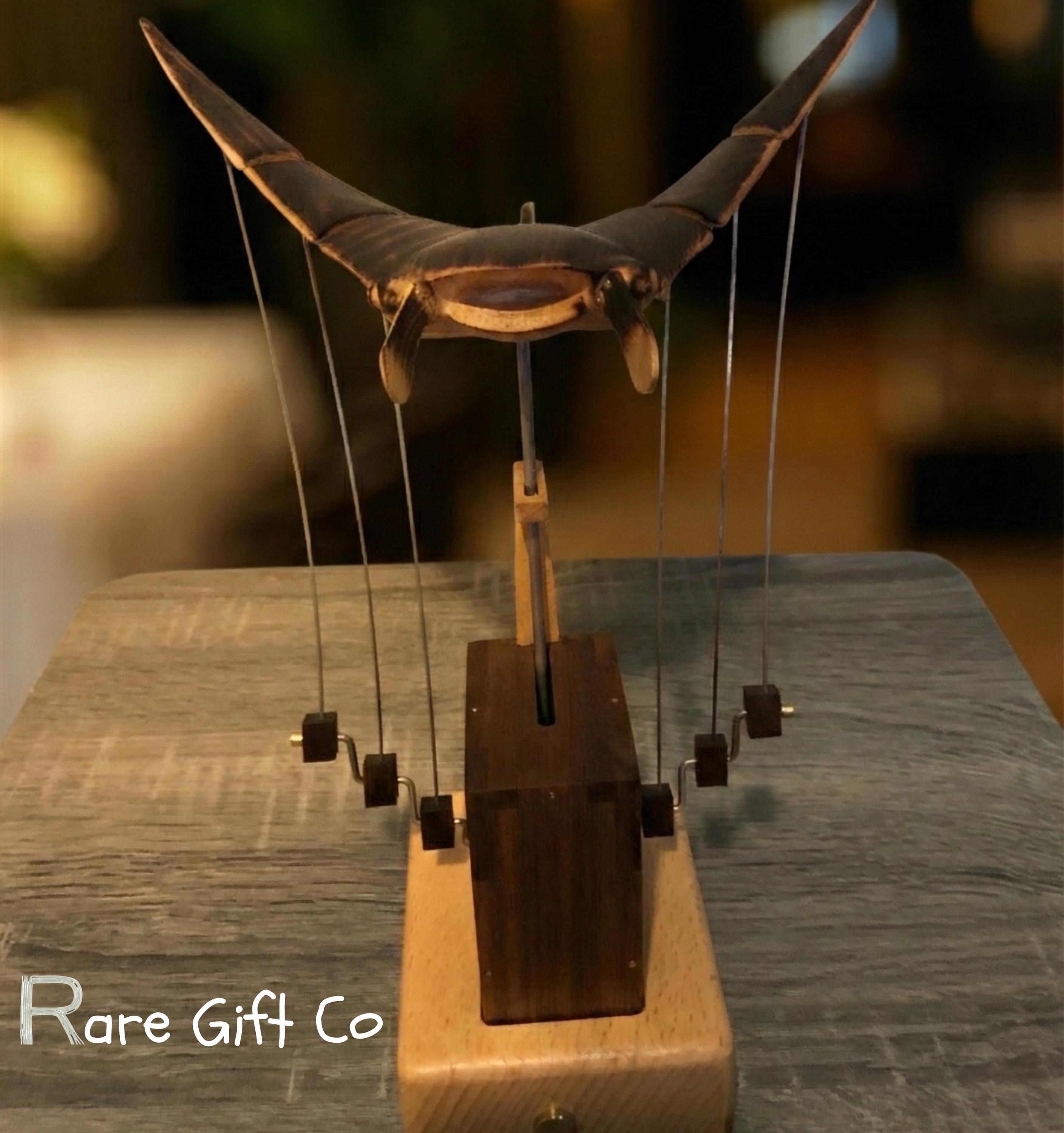 Wood manta ray sculpture - Etsy 日本
