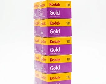 Kodak Gold 200 35mm Color Negative Film | 10 Rolls, 36 Exposures (Exp 09/2028)