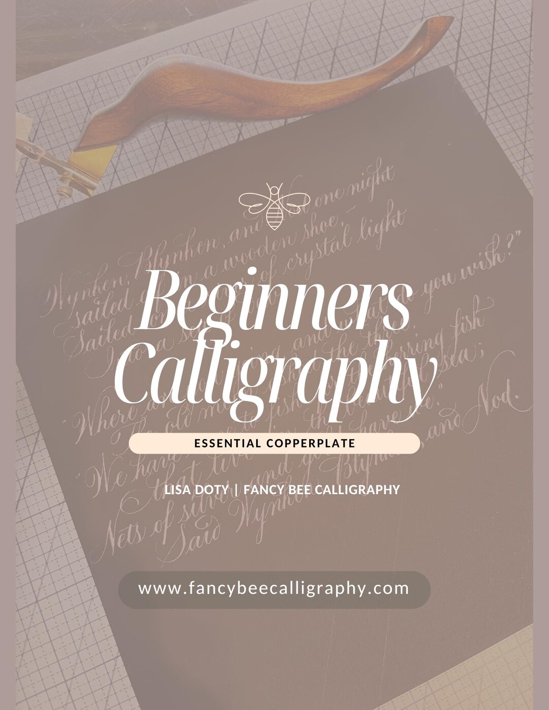 Hand-crafted Copperplate Calligraphy Workbook for Beginners (digital ...