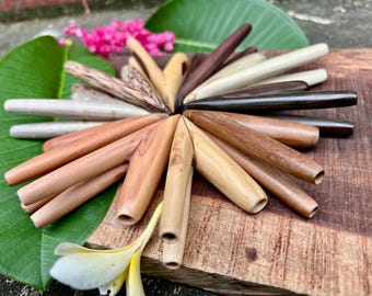 Kuripe Double Nostril wood for your choice. Traditional Ethnic pipe.