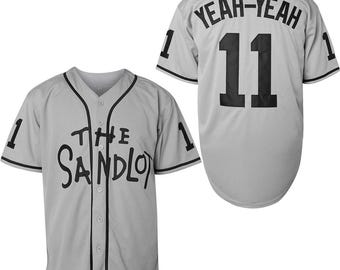 90's Movie The Sandlot Benny Rodriguez "The Jet" #30 Baseball Jerseys Stitched;Custom Names;Toddler/Youth/Women/Adult Size