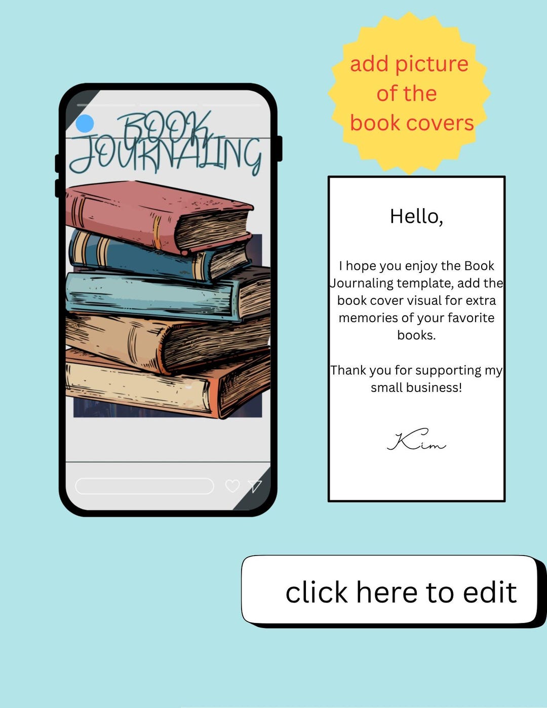 Book Journal Customizable Template Canva, Reading Tracker, Fillable ...
