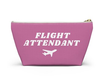 Flight Attendant Essentials Pouch, Flight Attendant Bag, Flight Attendant Gift, Flight Attendant Pouch, Galley Queen Bag