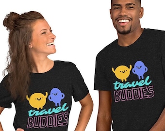 Camisa de amigos de viaje, camisas a juego, camisas de pareja, camisas de vacaciones, camisas de grupo a juego, regalo de amigos de viaje, camisa de viaje, unisex