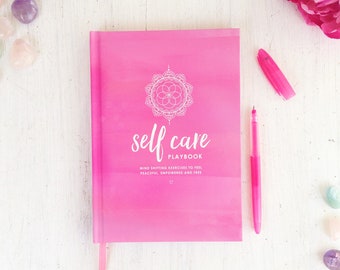 Self Care Journal For Mindfulness, Self love, Wellbeing And Positivity | Workbook | Playbook | Book