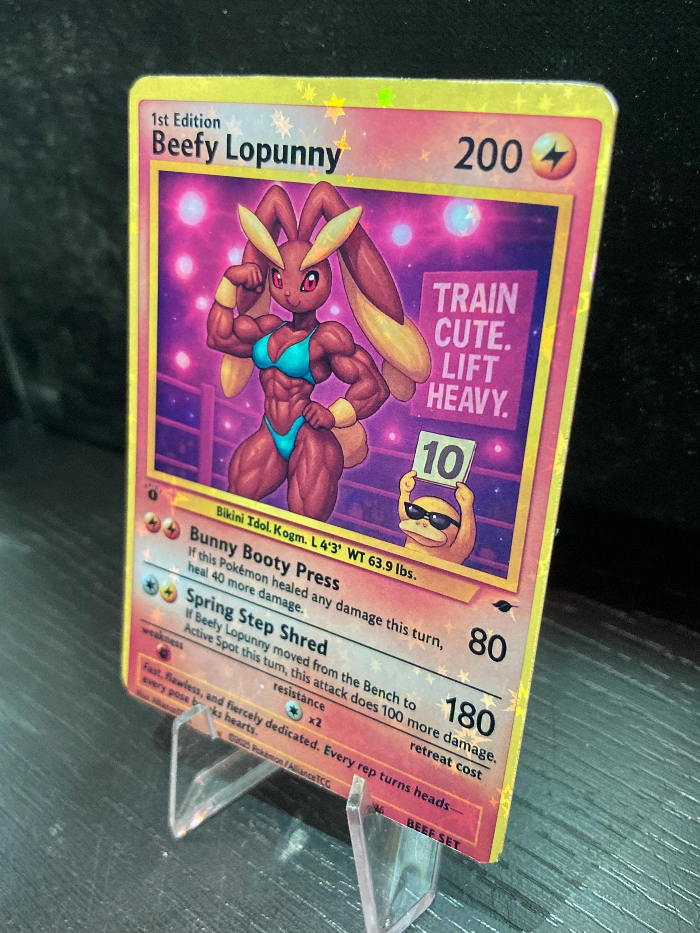 lopunny pokemon card POKÉMON GAME s11 088/100 C Colorless Hopping Shot (70) Weakness Fighting ×2 Resistance None None Retreat Cost Lopunny Cards | Dex -