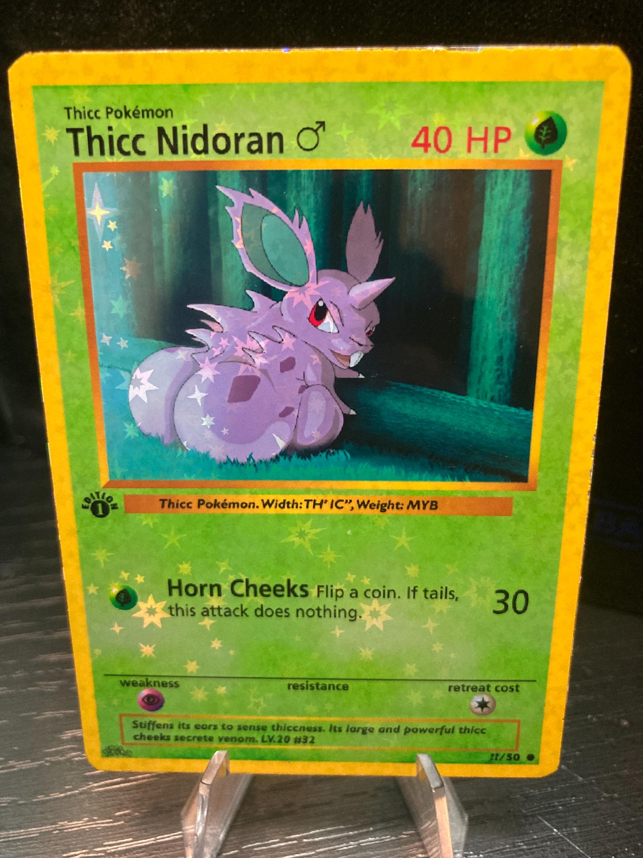 Nidoran Card - Etsy Israel