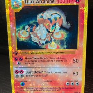Thicc Arcanine - Etsy