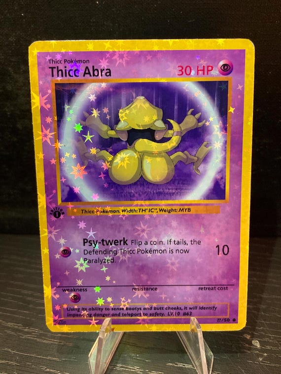 pokemon card abra - (49) Shuffle your deck afterward Pokmon card 1995,96,98 Abra |