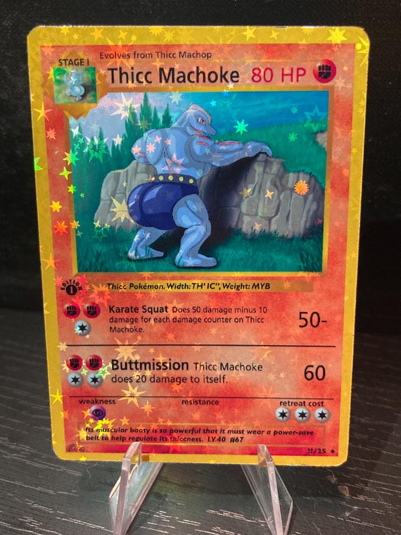 #67 machoke pokemon card Stage 1 Pokemon EX Hidden Legends Holo