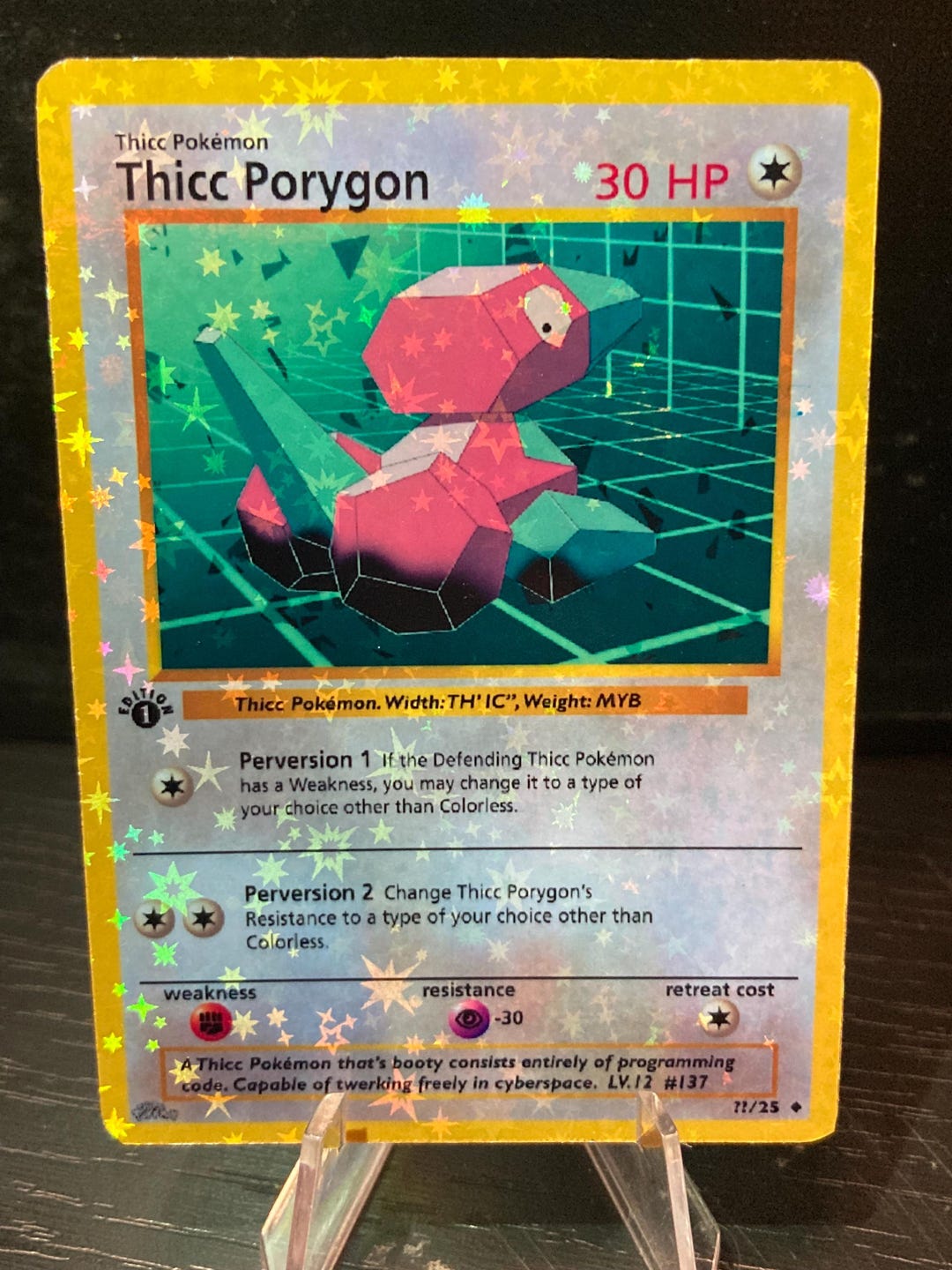 cool porygon pokemon card Cool Porygon - WoTC Promo
