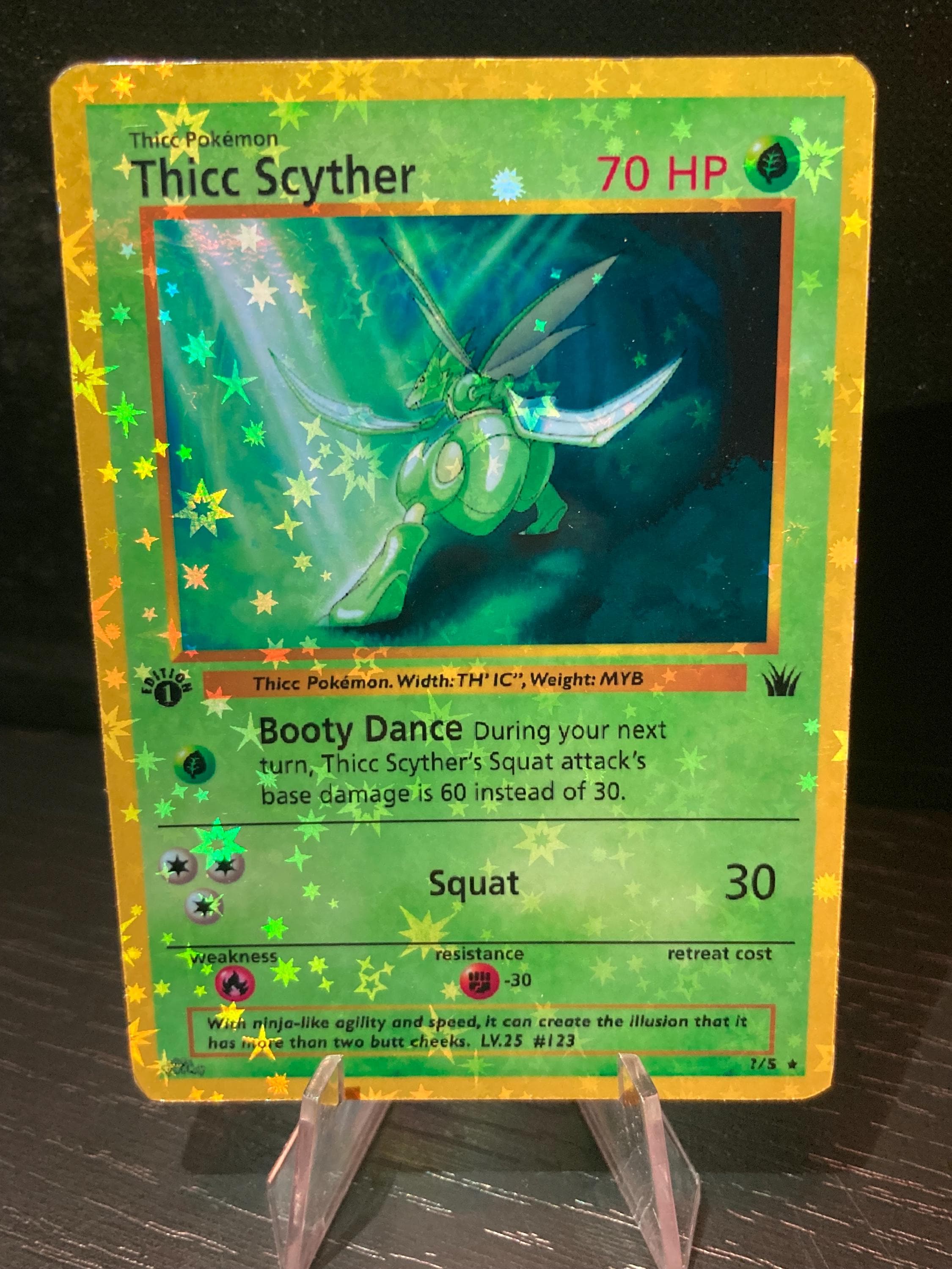 500 hp pokemon card Houndour - Ruler of the Black Flame [ART RARE]