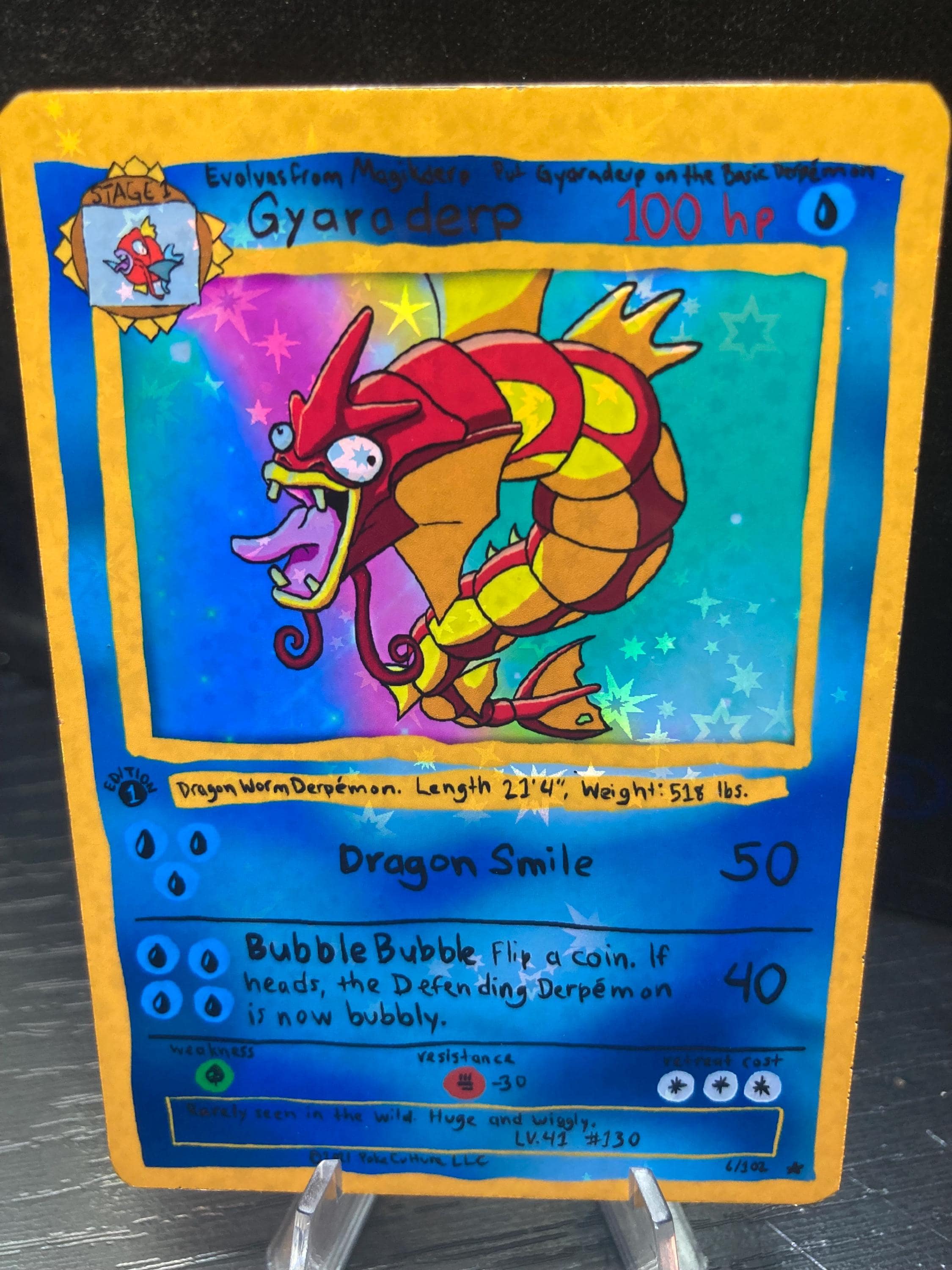 gyarados shiny pokemon card EX 2016 XY Promo #XY106 PSA Authenticated 9 Gyaraderp Gyarados Shiny Pokemon Card