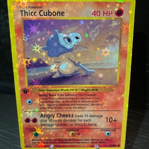 cubone pokemon card mcdonalds Pokemon Card Cubone (Holographic)