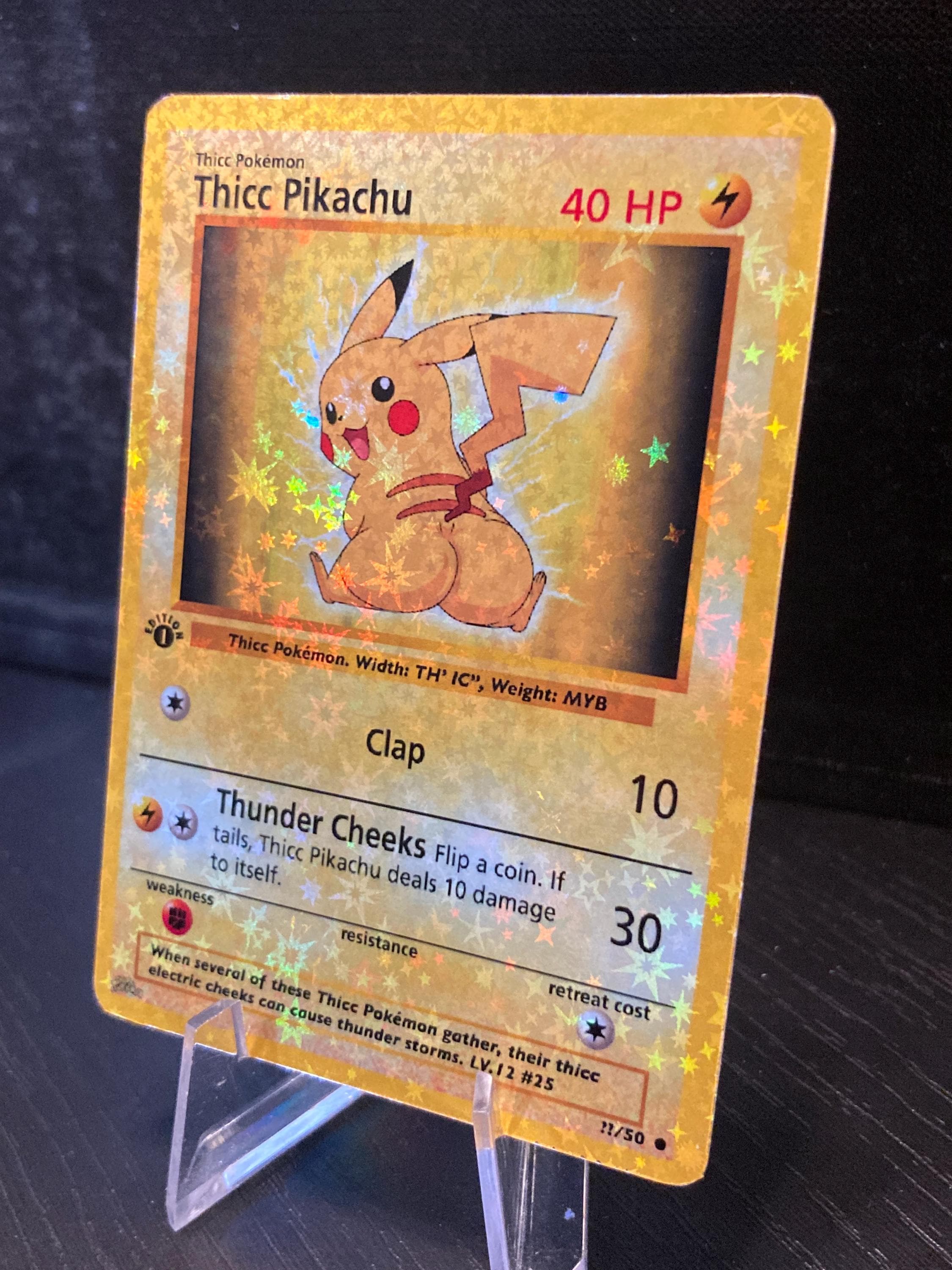 thicc pokemon cards pack Buy Charizard Thicc Charizard Card Fan Art