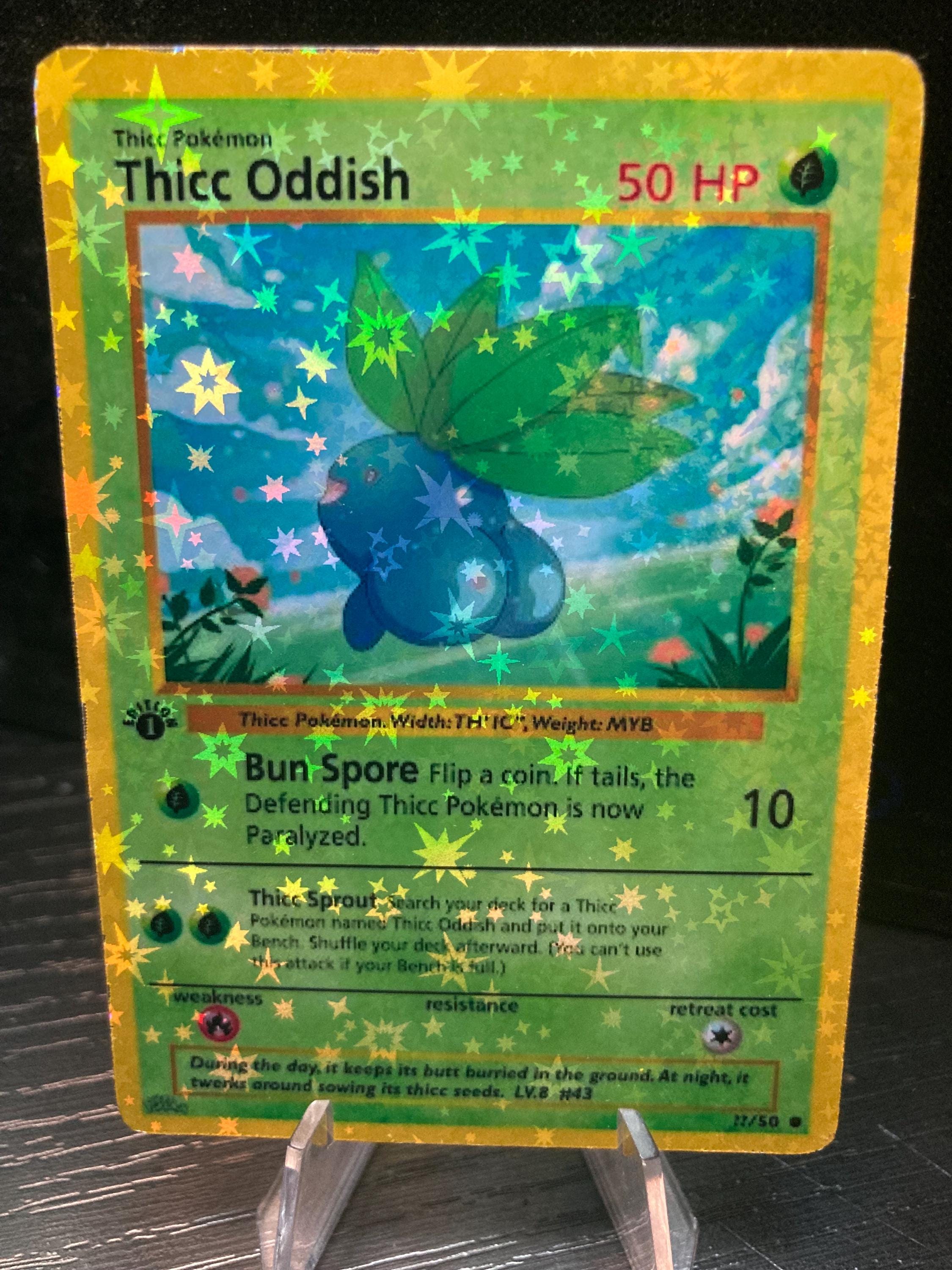oddish pokemon card 151 PokeArtica AI Artwork Custom Card main image 1