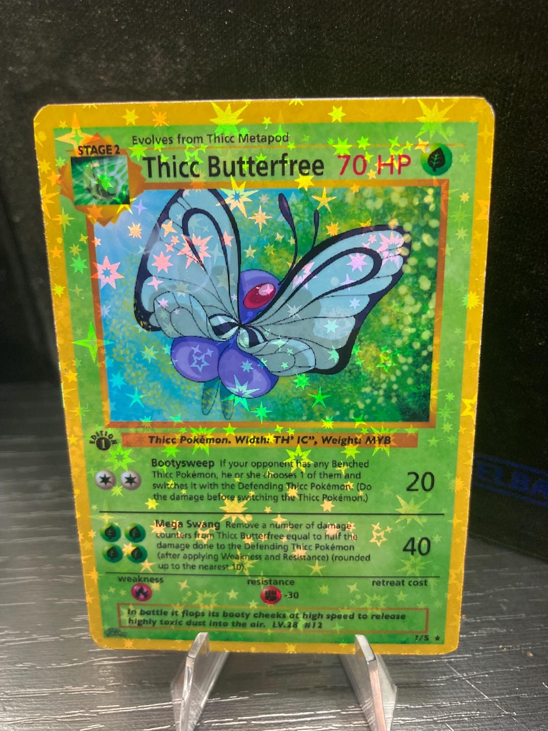 butterfree pokemon card - 012/165 - Pokemon 151 - Reverse Foil Darkness Ablaze Singles Butterfree 003/264 - SWSH08 Fusion