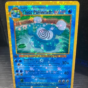 Thicc Poliwrath Card - Etsy