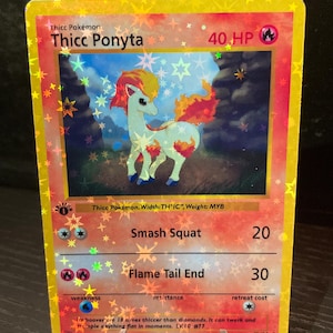 Thicc Ponyta - Etsy Australia