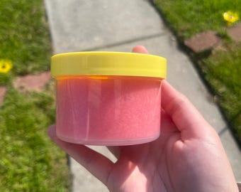 Strawberry Dreams geurend slijm voor kinderen tieners rekbaar pluizig zacht dik en glanzend slijm
