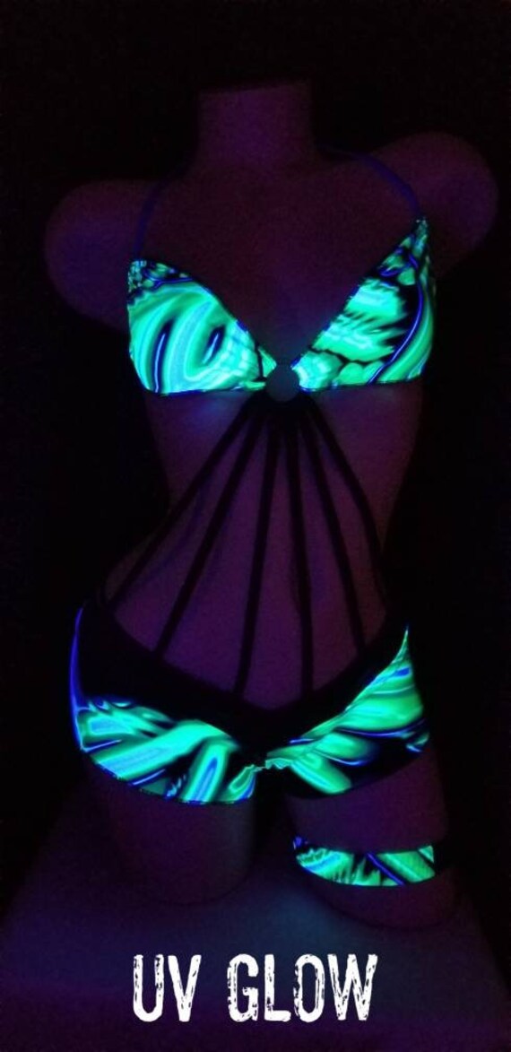 glow in the dark bathing suit