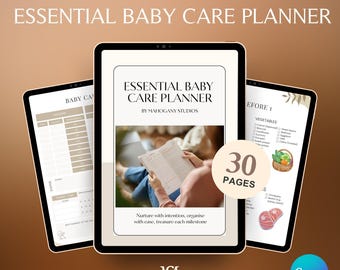 Modello essenziale per la pianificazione della cura del bambino: routine neonatale, alimentazione, sonno, monitoraggio giornaliero, 30 pagine
