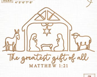 Krippe Stickdatei, Stickdatei Christliche Weihnachten