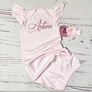 Newborn girl coming home outfit Baby gift baby girl gift personalized baby girl clothes baby girl coming home outfit newborn baby shower