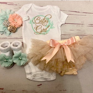 baby girl coming home outfit baby girl clothes newborn outfit