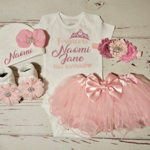 Newborn girl coming home outfit Baby gift baby girl gift personalized baby girl clothes baby girl coming home outfit newborn baby shower