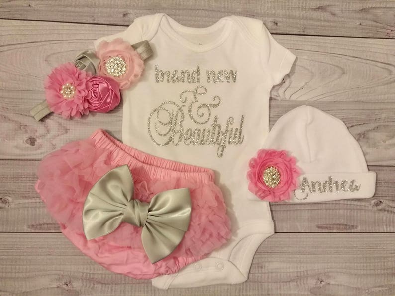 baby girl hospital outfit