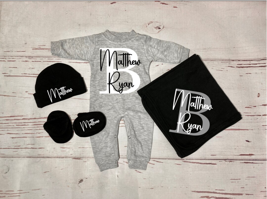 Baby Boy Coming Home Outfit Baby Boy Clothes 0-3m Newborn Baby Boy Take ...