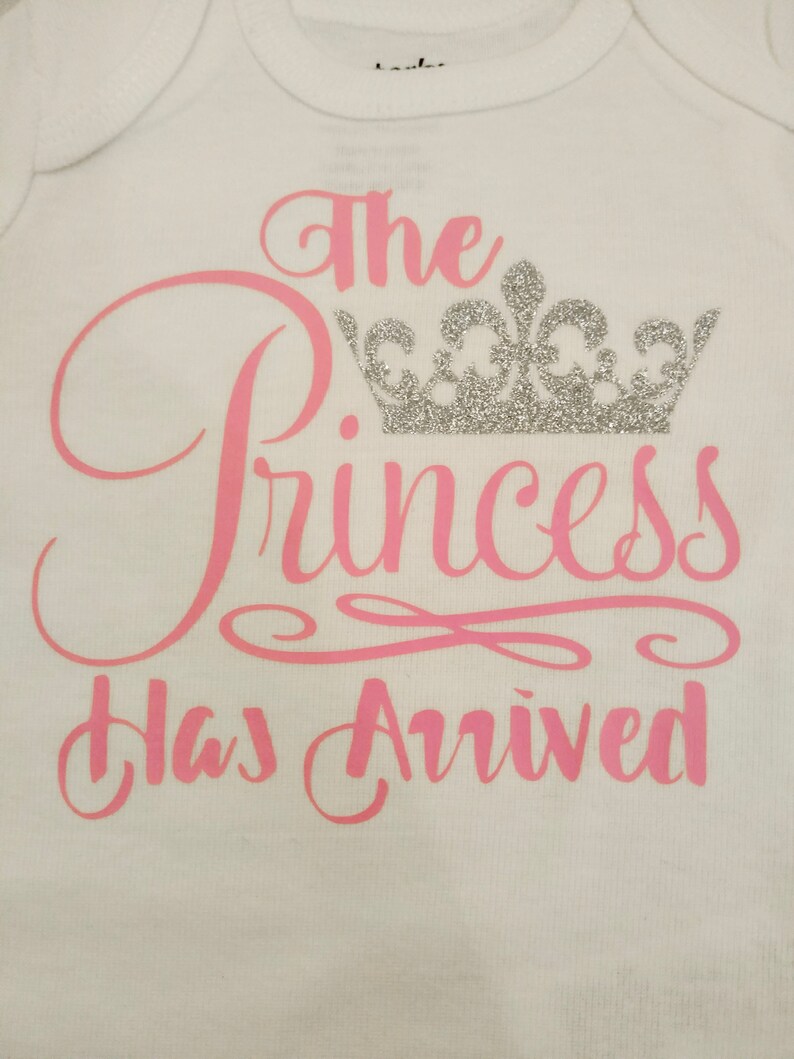 princess has arrived newborn outfit