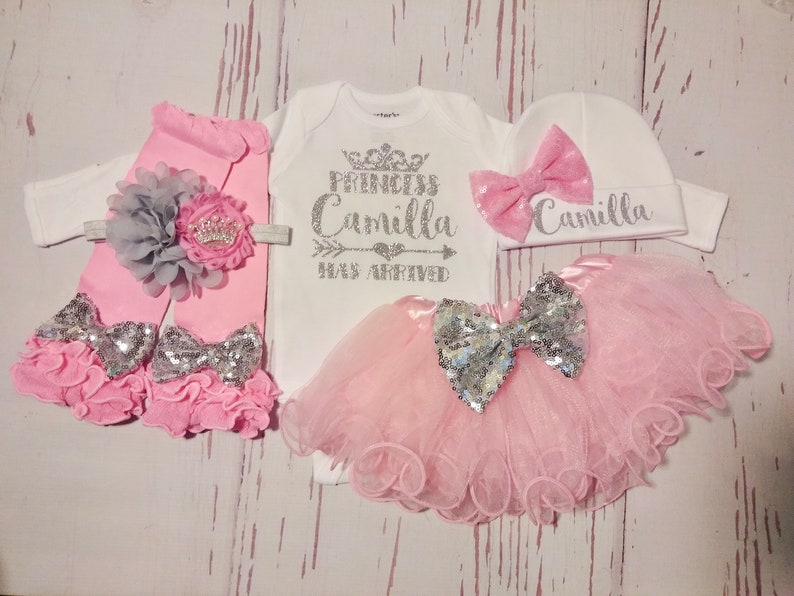 baby girl coming home outfit newborn baby girl take home outfit baby gift baby shower baby girl clothes personalized hospital outfit